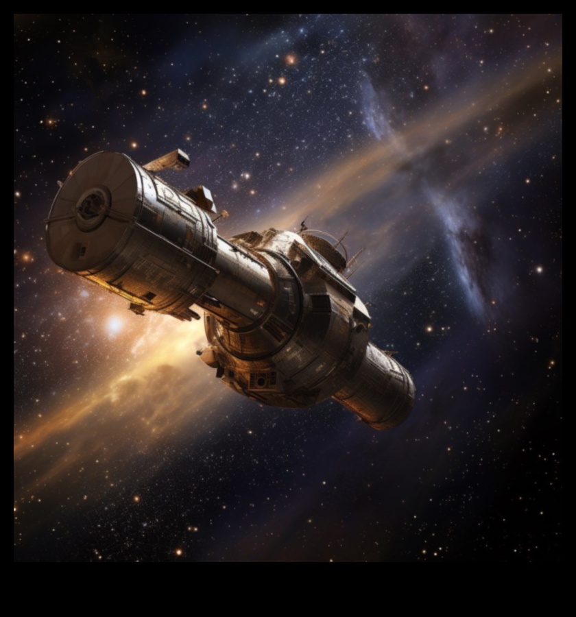 Cosmic Vessels: Sailing the Celestial Seas με υπερσύγχρονο διαστημόπλοιο