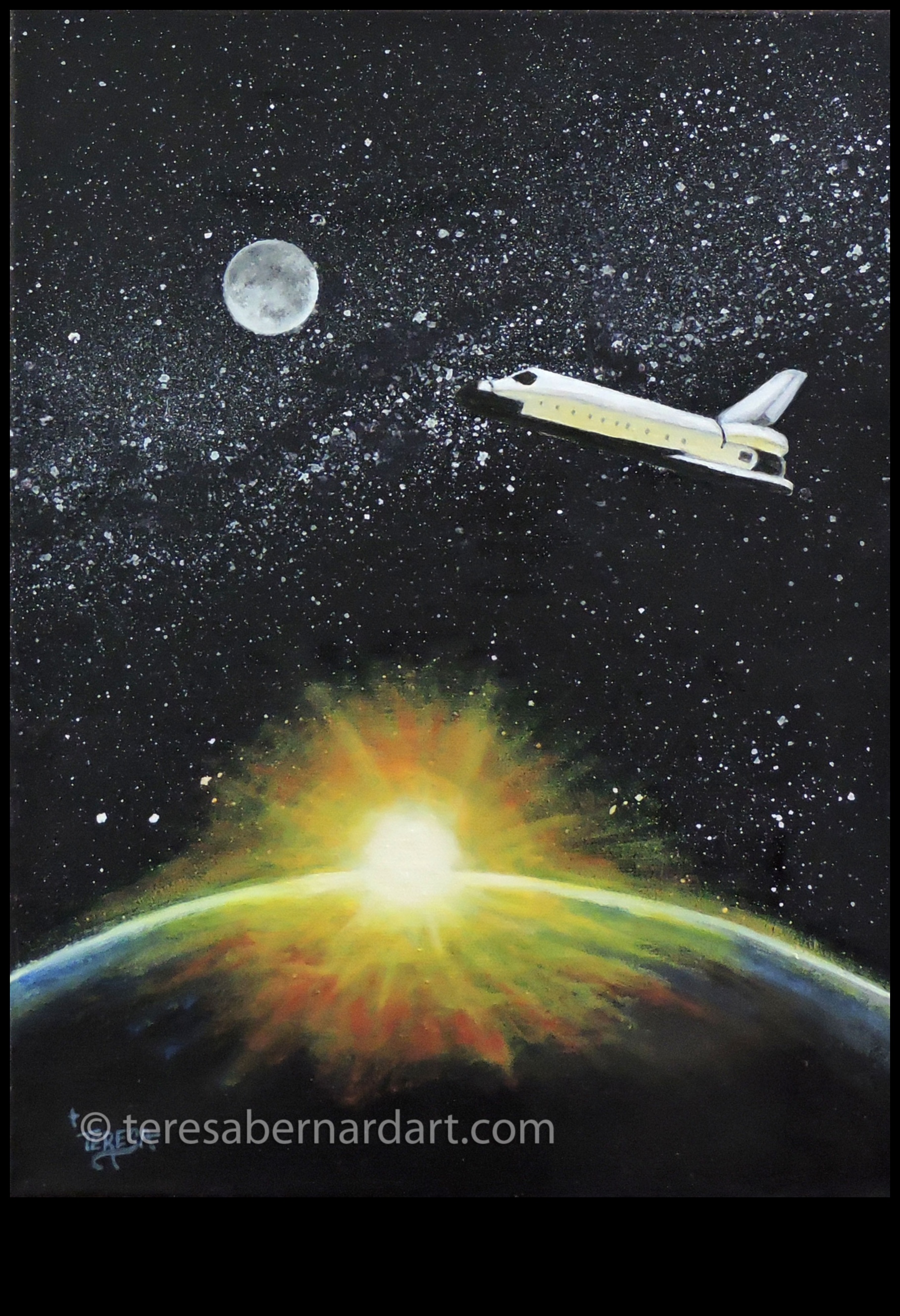 Cosmic Vessels: Sailing the Celestial Seas με υπερσύγχρονο διαστημόπλοιο