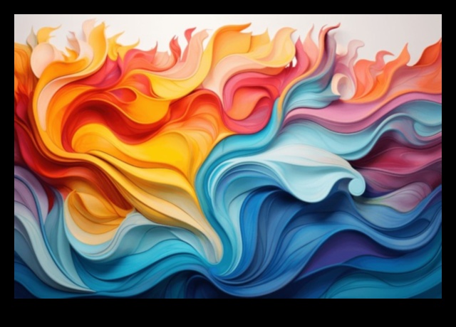 Color Symphony: Αφηρημένη Ορχήστρα Χρωματικής Αρμονίας