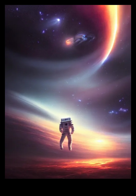 Celestial Nomads: Astronauts Roaming the Vastness of Space