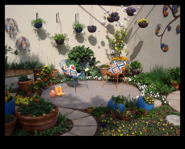 Harmony in Bloom: Κομψές πινελιές για το καταφύγιο του κήπου σας