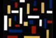De Stijl Harmony: Geometric Abstraction in Modernist Expression