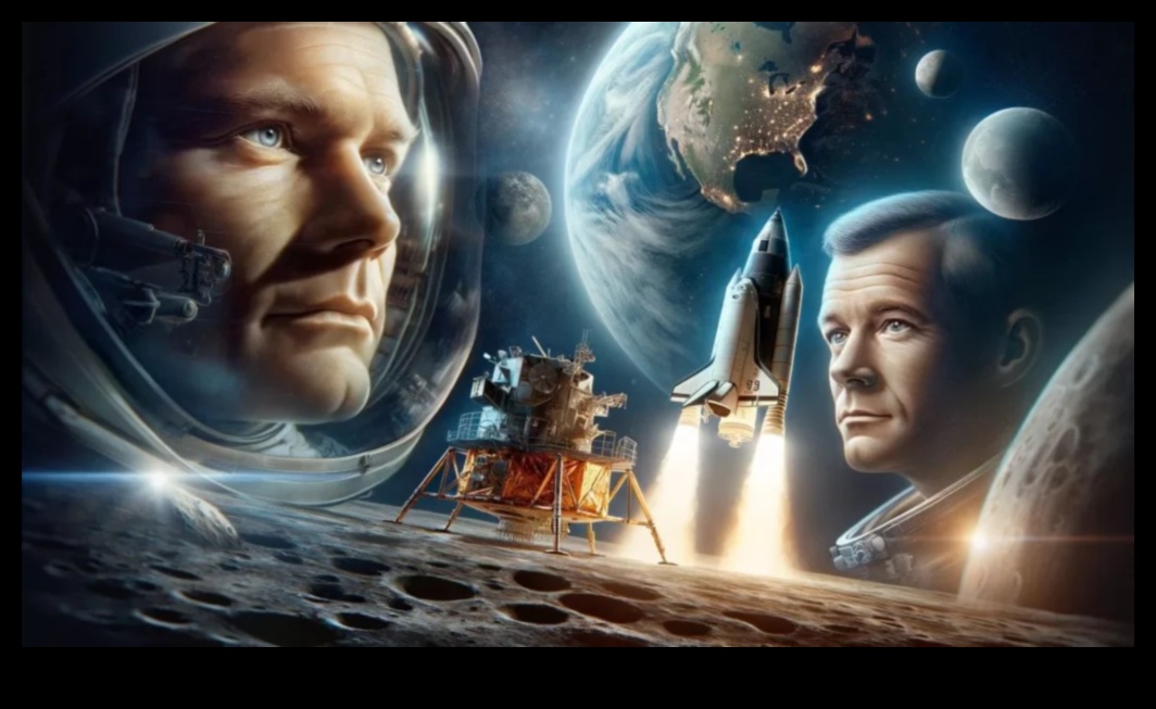 Celestial Nomads: Astronauts Roaming the Vastness of Space