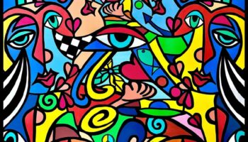 Pop Art Perspectives: A Colorful Lens on Everyday Scenes