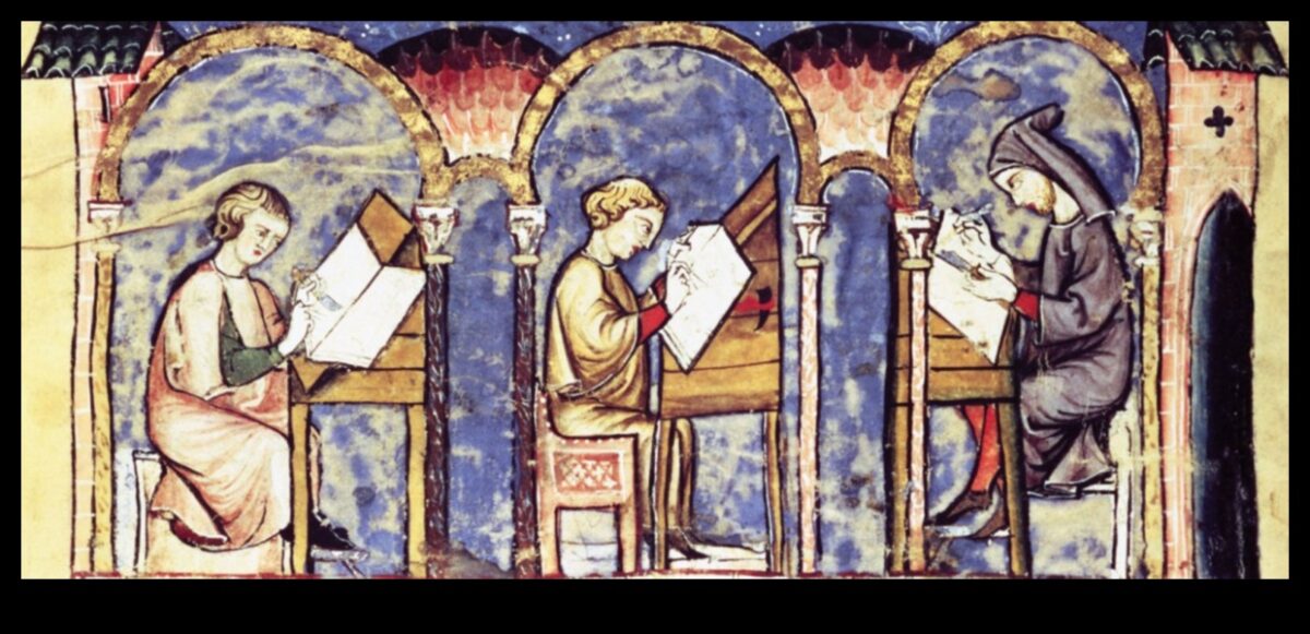 Scriptorium Scenes: Depicting Manuscript Production in Gothic Art