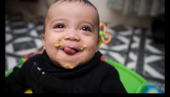 Happy Munching: Nurturing the Baby's Palate with Wholesome Love